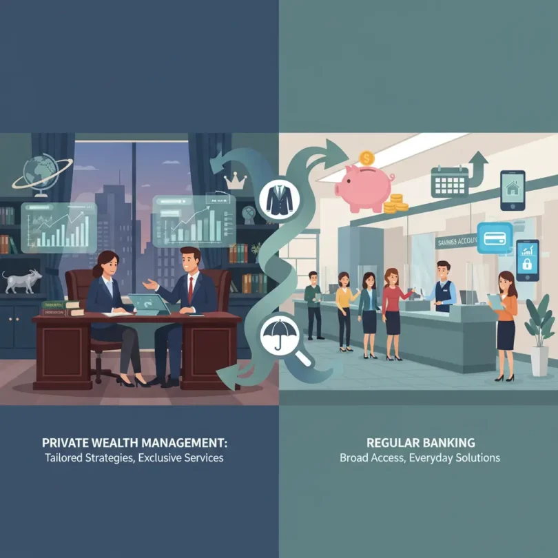 Understanding Private Wealth vs Regular Banking What Sets Them Apart